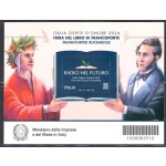 2024 Italia, Foglietto Fiera Libro Francoforte - MNH**