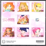 2024 Italia, Foglietto Winx - Fate - MNH**