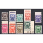1946-53 Andorra Francese, Segnatasse n. 32-41 - MNH**