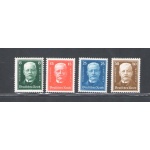 1927 Germania Reich - Presidente Paul von Hindenburg n. 394/97 - MNH**