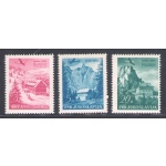 1951 JUGOSLAVIA - Posta Aerea - Club Alpini - Unificato n. A42/A44 - MNH**