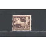 1940 Germania Reich, n. 670 Settimo Ippica, Nastro bruno  MNH**