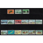 1967-68 Anguilla, Serie Ordinaria Yvert n. 1/15 - MNH**