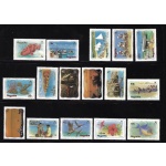 1982 Anguilla, Serie Ordinaria Yvert n. 425/40 - MNH**