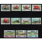1981 Barbuda, Serie ordinaria - Yvert n. 556/66 - 11 valori - MNH**