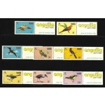 1985 Anguilla, Uccelli III,  Yvert n. 606/13 - MNH**