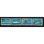 1984 Barbuda, Battelli - Yvert n. 692/95 - MNH**