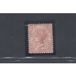 1872-79 British Honduras, 3d. red brown Stanley Gibbons n. 7 - MH*