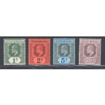 1902-04 British Honduras, Stanley Gibbons n. 80/83 - MH*