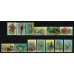 1987 Barbuda, Fauna Marina - Yvert n. 893/905 - Serie Ordinaria, MNH**