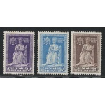 1950 IRLANDA, # 113/15 Anno Santo Statua di San Pietro, MNH**