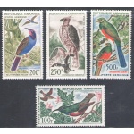 1963-64 Gabon, Uccelli Yvert Posta Aerea # 14/16, MNH**