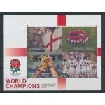 2003 Gran Bretagna - Inghilterra Rugby Foglietto # 24 - MNH**
