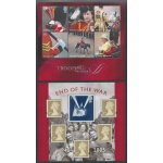 2005 Gran Bretagna - Fine Seconda Guerra Mondiale Foglietti #33/34 - MNH**