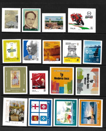 2023 Italia, Annata completa, 94 valori + 6 Foglietti - NO BF Aeronautica, MNH**