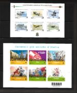 2023 Italia, Annata completa, 94 valori + 6 Foglietti - NO BF Aeronautica, MNH** - immagine 7