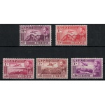 1947-55 ETIOPIA - Yvert # 25B+26+28/30 - MNH**