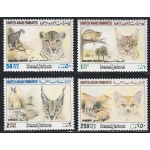 1994 Emirati Arabi Uniti, Stanley Gibbons n. 461/64 - Gatti - MNH**