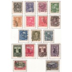 1908 AUSTRIA, n. 101/17 Francesco Giuseppe I, Serie completa Usata