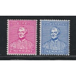 1954 IRLANDA, # 124/25 Effige Cardinale Newman, MNH**