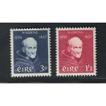 1957 IRLANDA, # 134/35 Padre Luke Wadding, MNH**
