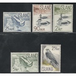 1959 Islanda, Uccelli e pesci # 294/98 - MNH**