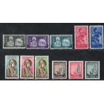 1955 Vaticano, Francobolli Nuovi, Annata Completa 11 valori - MNH**