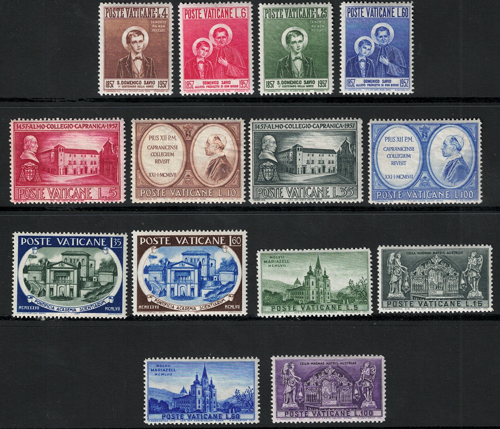 2018 Vaticano, Annata completa 28 valori + 4 Foglietti + 1 Libretto, MNH **