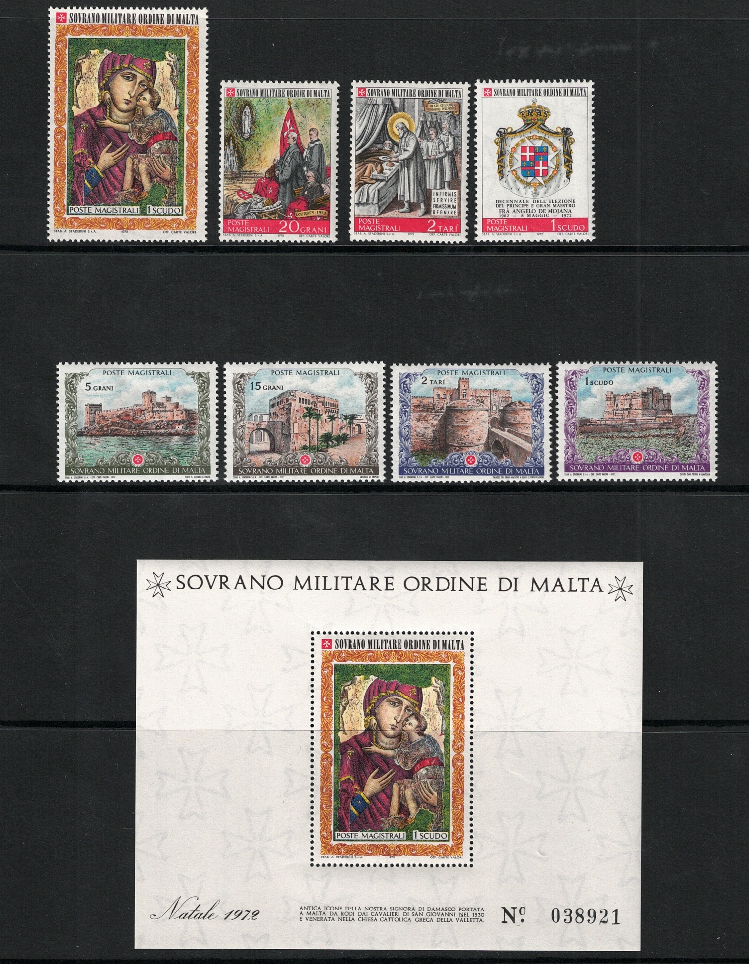 1852 Modena, # 4A, 25 cent verde Ritirato e non venduto, MNH**