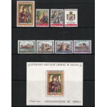 1972 Smom, Annata completa, 8 valori + 1 Foglietto - MNH**