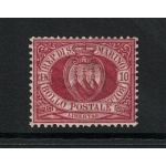 1892-94 SAN MARINO, Catalogo Sassone # 28, 10 cent rosso bruno, MNH**