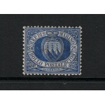 1892-94 SAN MARINO, Catalogo Sassone # 30, 25 cent azzurro, MNH**
