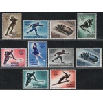 1955 San Marino, Giochi Olimpici Cortina # 428/36 + Aerea # 116 - MNH**