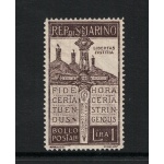 1923 SAN MARINO, Mutilati in Guerra, # 97, centratissimo, MNH**