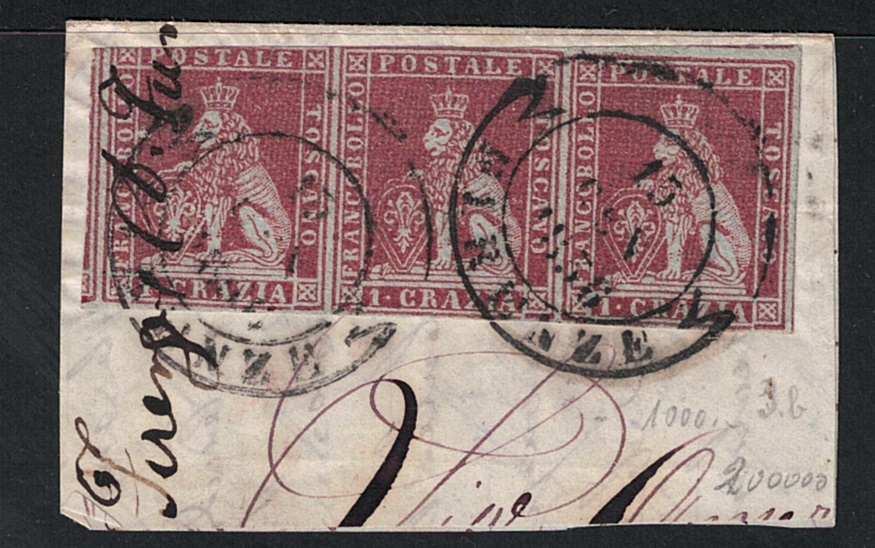 1852 Modena, # 4A, 25 cent verde Ritirato e non venduto, MNH**