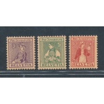 1917 SVIZZERA, Pro Juventute, Catalogo Unificato # 154/56, MNH**