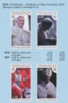 2015 Vaticano, Terzo Anno del Pontificato di Papa Francesco # 1676/79, MNH**