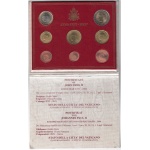 2004 Vaticano, Annata completa, monete in serie ufficiale, FDC