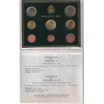 2005 Vaticano, Annata completa, monete in serie ufficiale, FDC