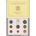 2009 Vaticano, Annata completa, Serie di monete ufficiale, FDC