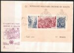 1968 SMOM, BF 1 Natale, Busta Primo Giorno, FDC