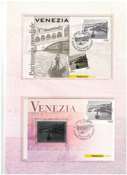 2007 Italia, Folder, Patrimonio Mondiale Venezia # 144, MNH**