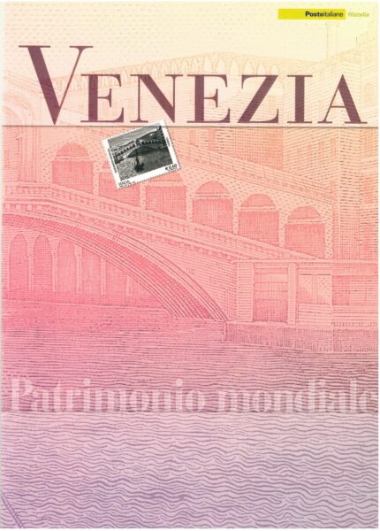 2007 Italia, Folder, Patrimonio Mondiale Venezia # 144, MNH**