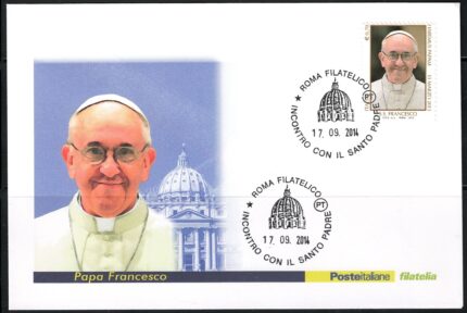 2013 Italia, Papa Francesco # 3444, Habemus Papam, Usato su Busta