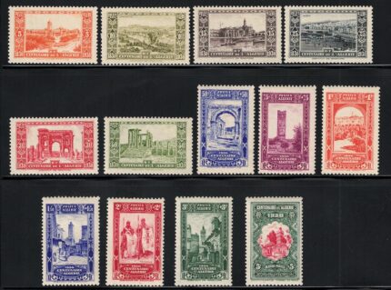 1930 ALGERIA, Centenario Algeria Francese, # 87/99, MNH**