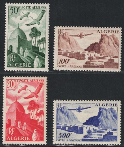 1949-53 ALGERIA, Posta Aerea # 9/12, MNH**