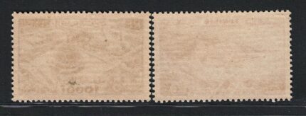 1953 Tunisia, Yvert n. 18/19, Vedute, Posta Aerea, MNH**