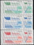 1997 Italia, Repubblica, Servizio Postacelere, # 1B/3B, MNH**