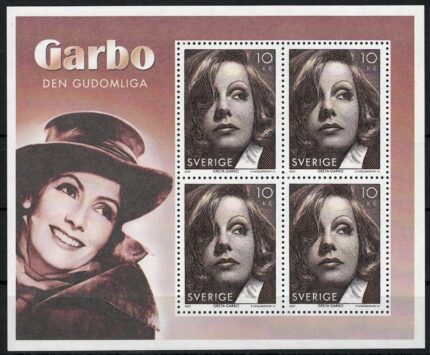 2005 Svezia, Greta Garbo, Foglietto # 31, MNH**