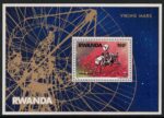 1977 Ruanda, Yvert Foglietto # 75, Viking su Marte, MNH**